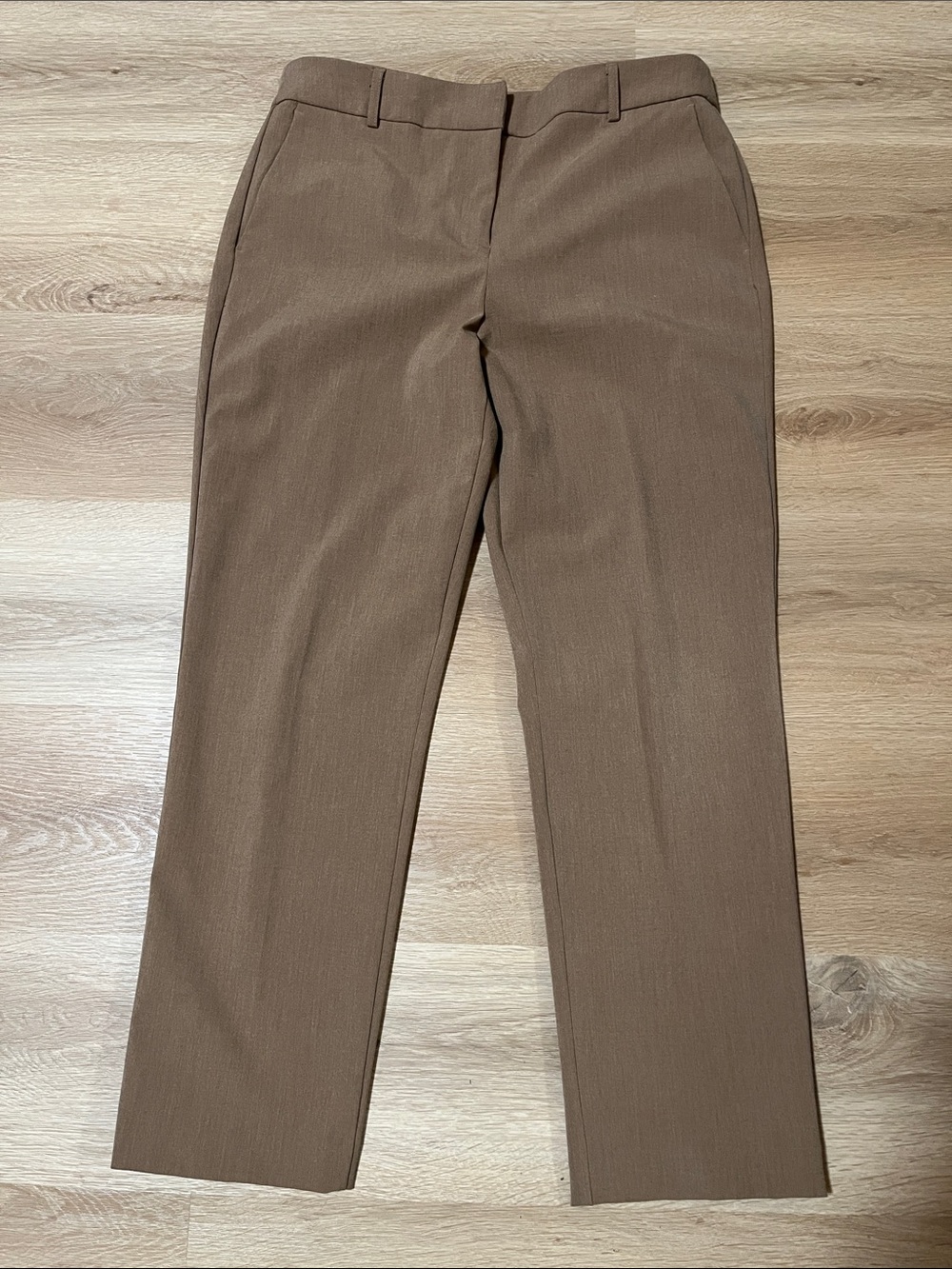 Rachel Zoe Tailored Cropped Dress Pants in Tan
